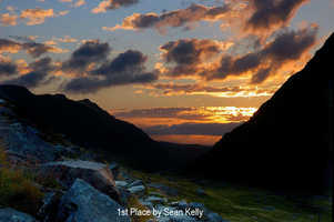 Llanberis Sunset by Sean Kelly