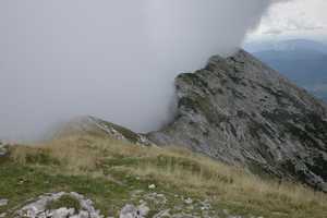 Mountain Scene with Mist, by Alan ("Hyde") Jones