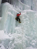 Ice Climbing, by Rob Allen