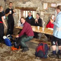 Out of the rain (Chapel-le-Dale snack bar) (Dave Shotton)