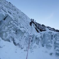 Colin on WI 4, Rjukan, Norway (Craig Marsden)