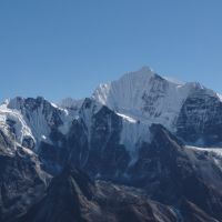 Gan Chegpro (Fluted Peak) from Tserko Ri summit, Nepal (Andy Stratford)