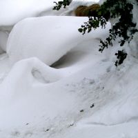 Snow Sculpture - Wycoller (Sue Brooke)