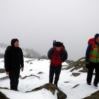 Laura Andy and Stu on Moel Siabod (Dave Wylie)