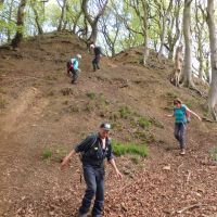 Steep descent of Bailey Hill (Dave Shotton)