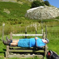 Highly Commended - John having a hard day in the hills (Virginia Castick)