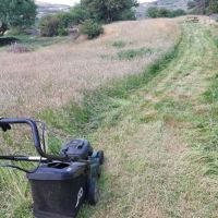 Mowing in process (Andy Stratford)