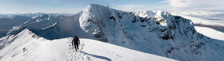 Ben Nevis from Carn Mor Dearg