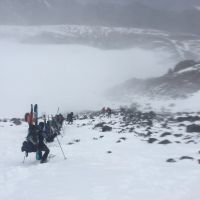 Wild times on the decent to base camp (Mark Pilling)