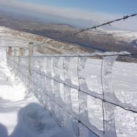 Ice Fence on Moel Eilio (Andy Stratford)