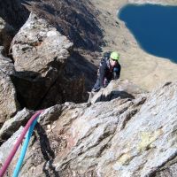 Topping out on Lliwedd (Colin Maddison)