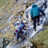 Julie Learns to Climb Ice (Jenny Varley)