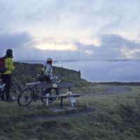 Still cycling when it was getting dark (Dave Dillon)