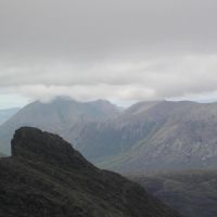 The Red Cuillin from the Black Cuillin (Sheena Hendrie)