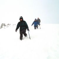 Snowy descent (Andrew Croughton)
