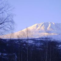 Gaustatoppen from the road (David Lygate)