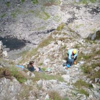 Lunch - Far West Buttress (Cloggy) (Colin Maddison)