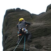 Andy at the crux of Rotunda Buttress.jpg (Roger Dyke)