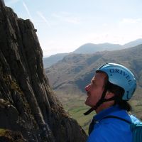 A craggy profile! Gimmer (Andy Stratford)