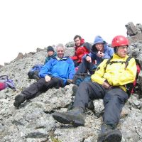 On Sgurr Dearg (with the In Pin behind!) (Roger Dyke)