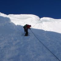 Abbing into Number 4 Gully (Gareth Williams)