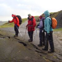 A good crack on the old Mam Tor road (Dave Shotton)