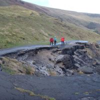 Impressive potholes on the old Mam Tor road (Dave Shotton)