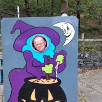 More Halloween horror on Cei Llydan platform (Roger Dyke)