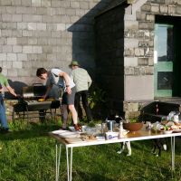 KMC barbecue at Ty Powdwr (Dave Wylie)