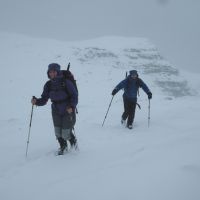 Third Place - Geri and Andy approaching Beinn Alligin (Colin Maddison)