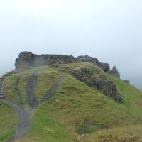 Castell Dinas Brân in the mist (Dave Shotton)