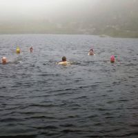Swimming in Innominate Tarn (Dave Wylie)