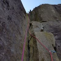 Andy - combined tactics not required. Dinas Mot, Direct Route VS 5b (Rory Marsden)