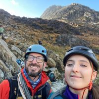Andy and Phoebe, Little Tryfan Arete