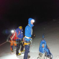 Antisana - departure 11.15pm - summit 7.30am back down for 11am -  a tough schedule (Andy Stratford)