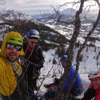 Climbing in Hemsedal
