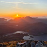 Sunrise on the Cuillin ridge (Gareth Williams)