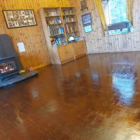 Lounge floor during TLC (Andy Stratford)