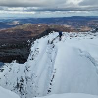 Jared contemplating another Scottish winter (Andy Lewtas)