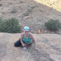 Emma on Nutcracker 5c Eflodne granite with Phoebe below