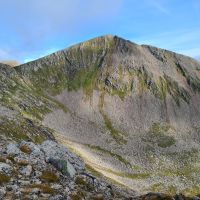 Looking ahead at Cairn Toul (Gareth Williams)