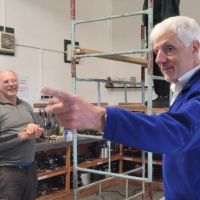 Dave Squared and Lester (Nathalie Lacroix)