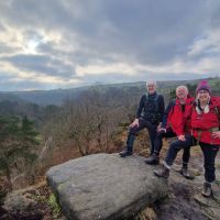 On Hardcastle Crags (Caroline Gay)