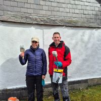 Claire and Phil brush up well