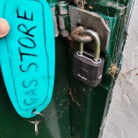 New Gas store padlock