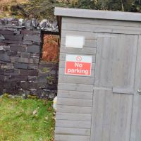 New 'No Parking' sign