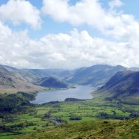 Crummock Water and surrounding fells