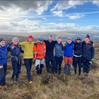 The group of volunteers