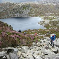 Ascent from Llyn Du (Roger Dyke)
